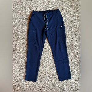 FIGS Yola Skinny Scrub Pants Style TW2000 Cut 1209 Navy Size Small